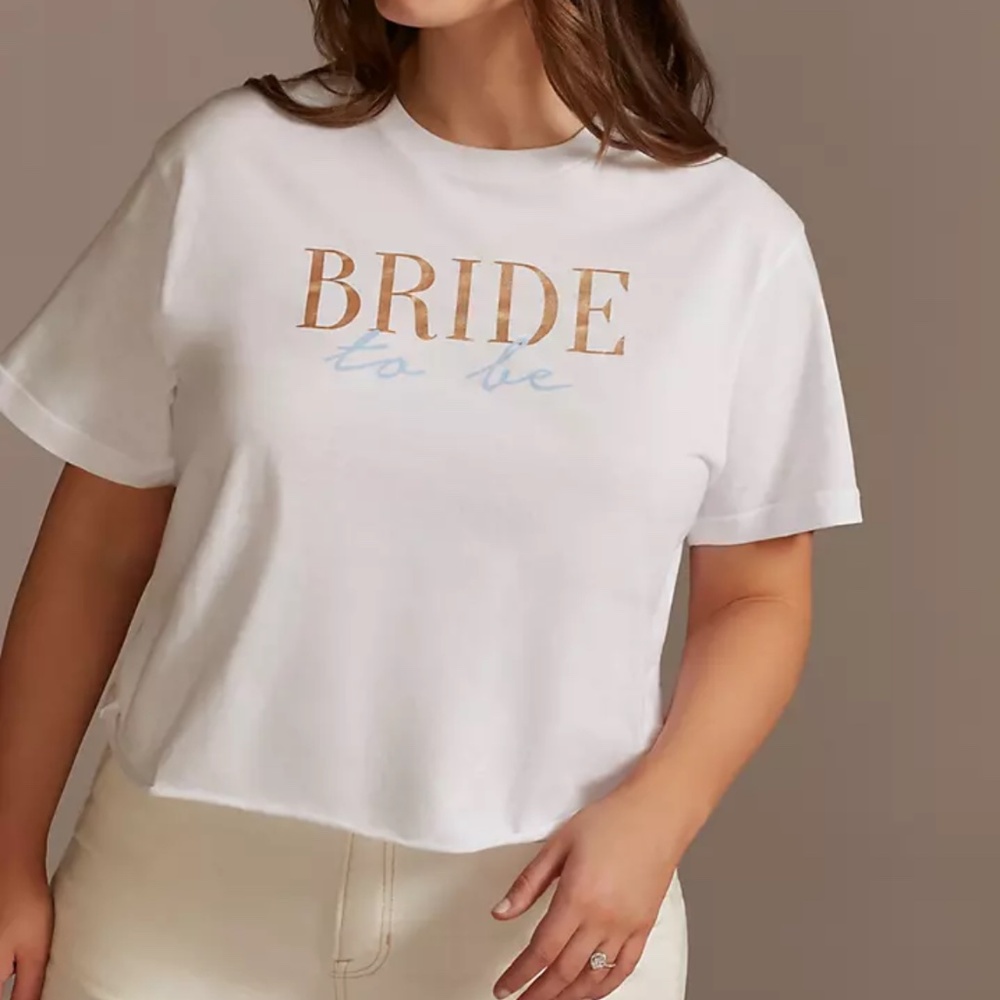 NWT Bride To Be T shirt